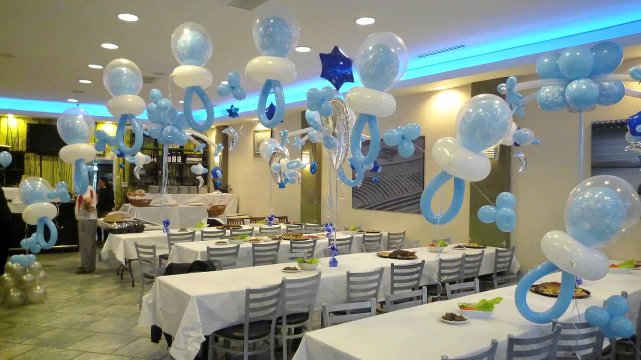 baby shower centerpieces boy